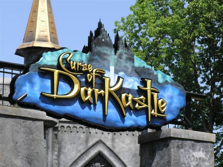 Busch Gardens Williamsburg Closes Curse of DarKastle Ride Forever