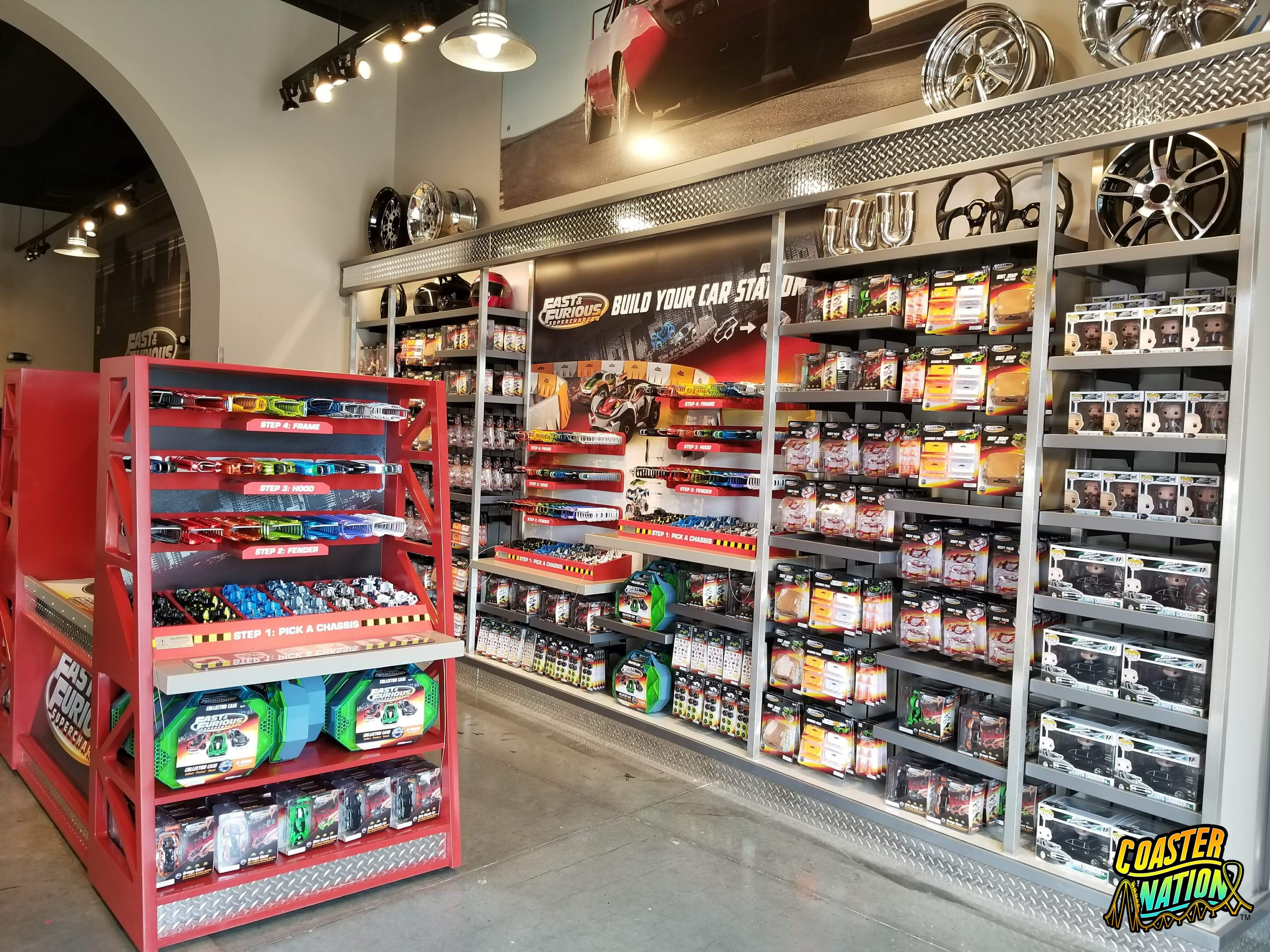 A Look Inside The New Fast And Furious Supercharged Gift Shop At