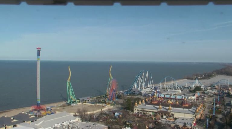 Cedar Point Installs Construction Fences, Hypes 150th Anniversary Celebration