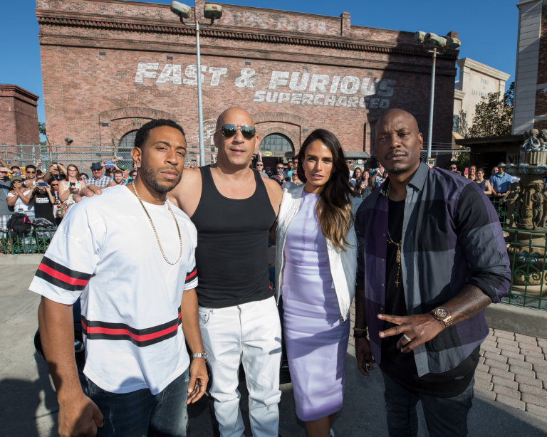 Universal Orlando Celebrates Fast & Furious Supercharged Opening With Movie Stars