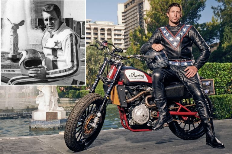 Travis Pastrana Recreates Evel Knievel’s Motorcycle Jumps Live in Las Vegas