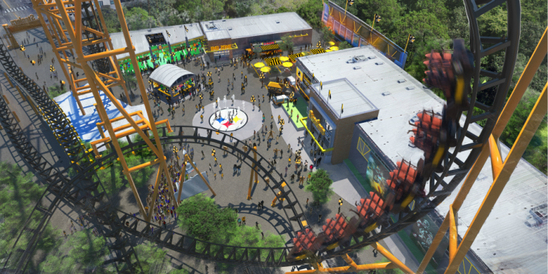 Kennywood Reveals All New Steelers Country Land With NEW Roller Coaster