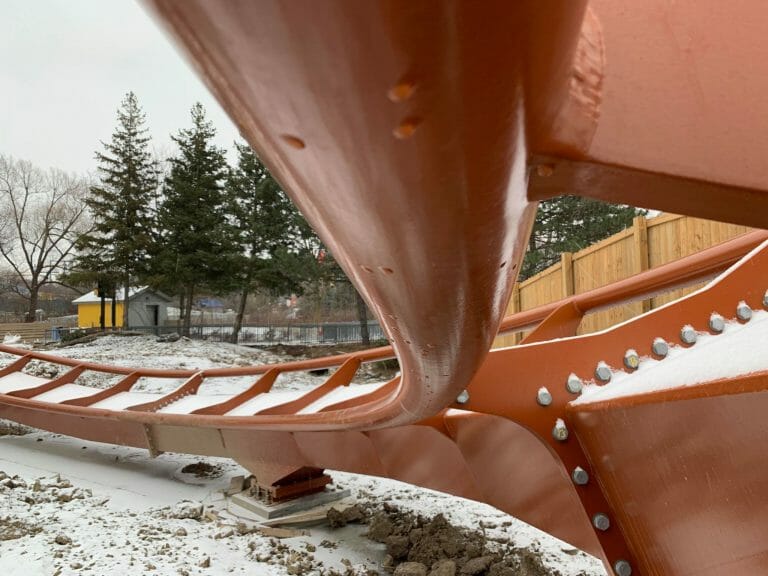 Canada’s Wonderland Continues Work on Yukon Striker; World’s Tallest, Longest, Fastest, Dive Roller Coaster