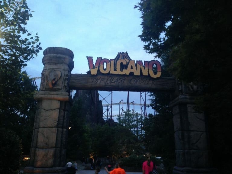 Kings Dominion To Remove Volcano: The Blast Coaster