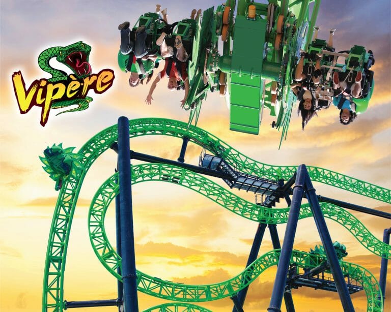 Six Flags La Ronde to Open Vipère, Canada’s First 4D Coaster