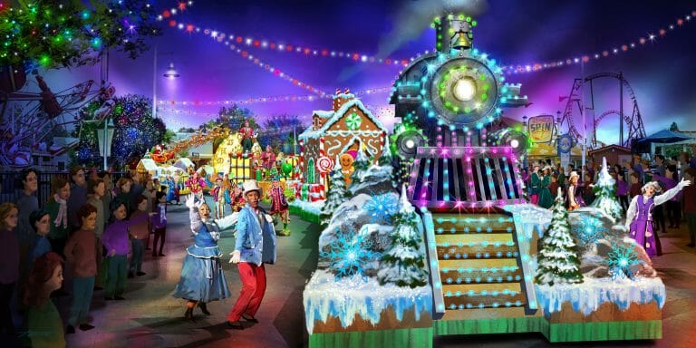 Carowinds Introduces All-New Winterfest Wonderland Parade