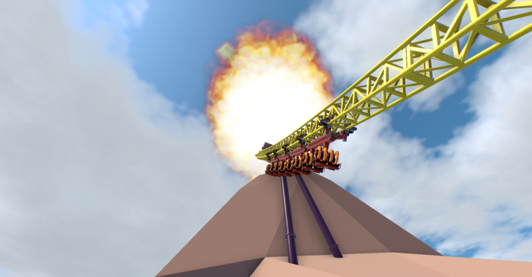 Original Designs of Volcano: The Blast Coaster Rediscovered