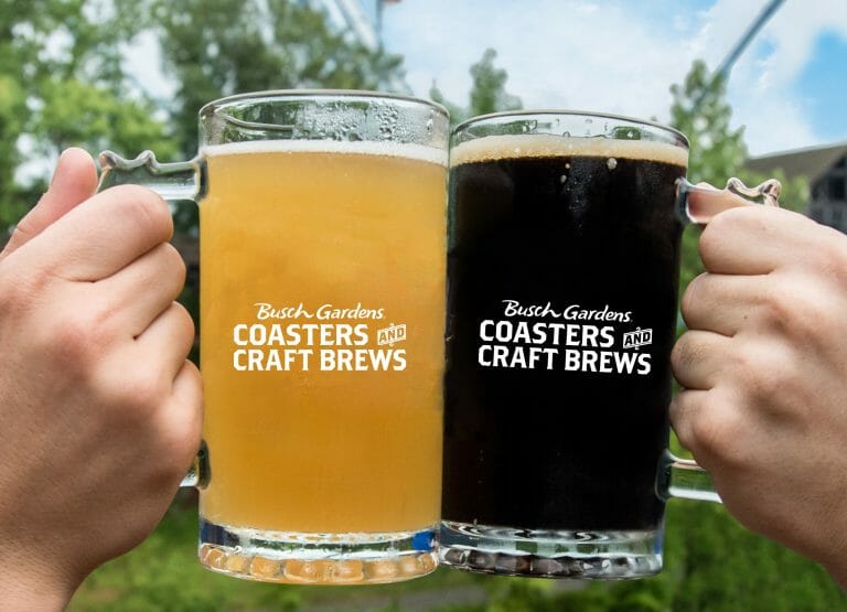 Busch Gardens Williamsburg Launches Coasters and Craft Brews