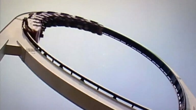 Kennywood’s Former Laser Loop Coaster For Sale