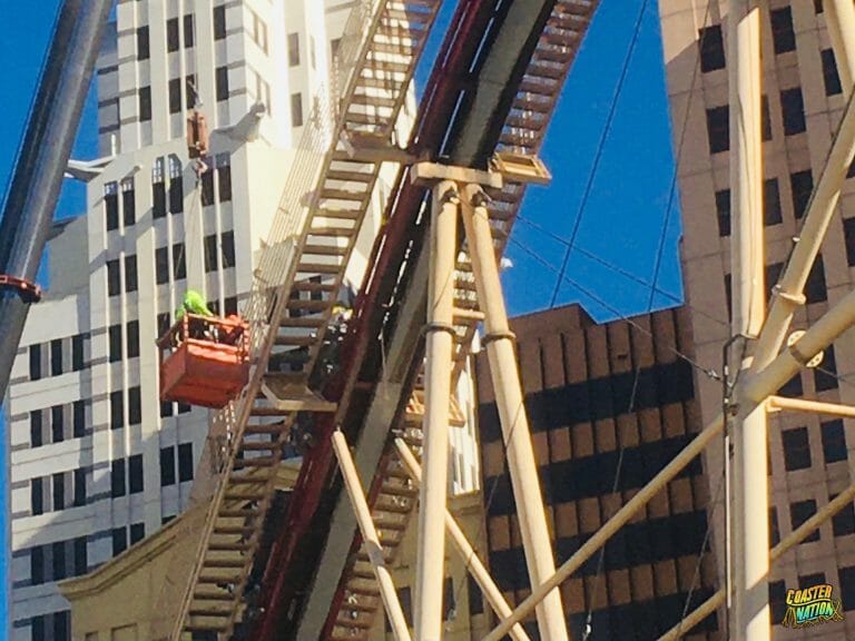 New York New York’s Big Apple Coaster Suffers Derailment Testing New Cars