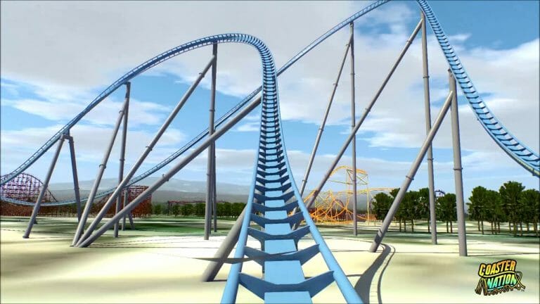 California’s Great America Hyper Coaster Concept Revealed