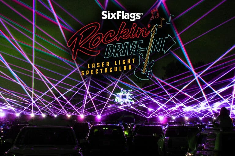 Six Flags Great Adventure To Host Drive-In Laser Spectacular