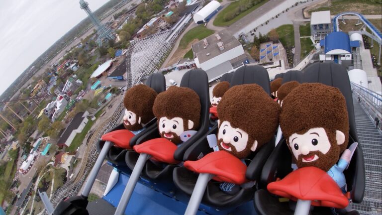 Orion Testing At Kings Island With Bob Ross