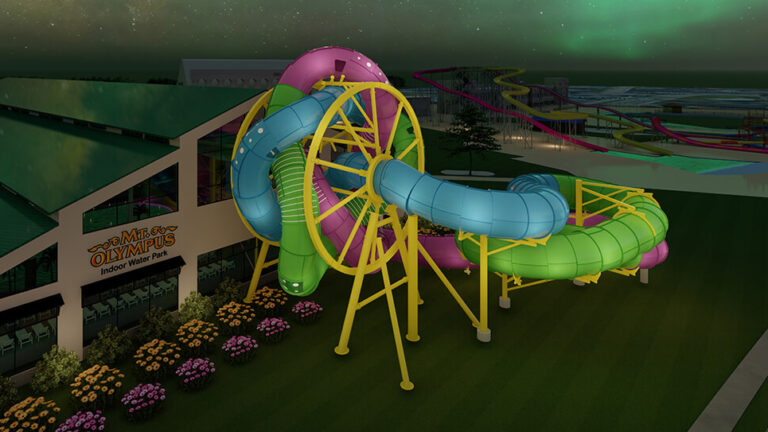 America’s First Slidewheel Coming To Mt. Olympus Water & Theme Park