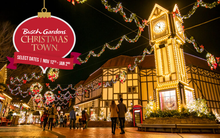 Christmas Town Returns To Busch Gardens Williamsburg With New Shows, New Activities, And More!