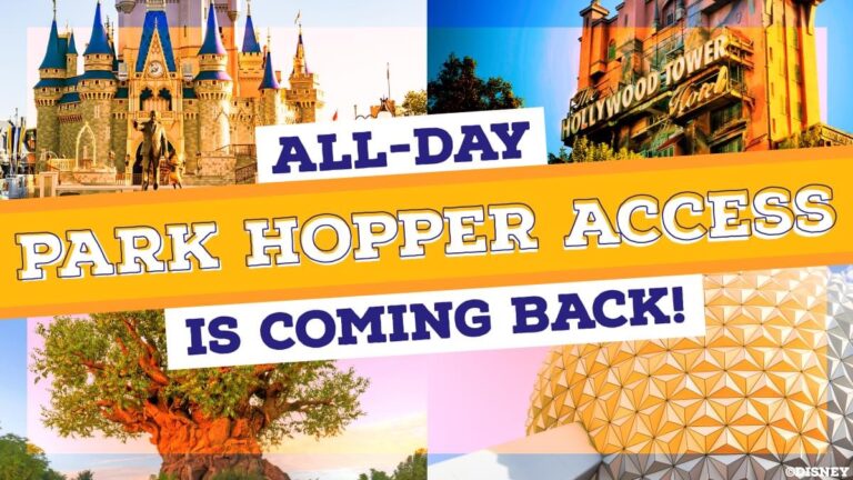 All-Day Park Hopper Access Returning To Walt Disney World 