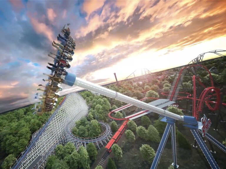 Six Flags Great America Opens Giga Discovery Ride by Zamperla