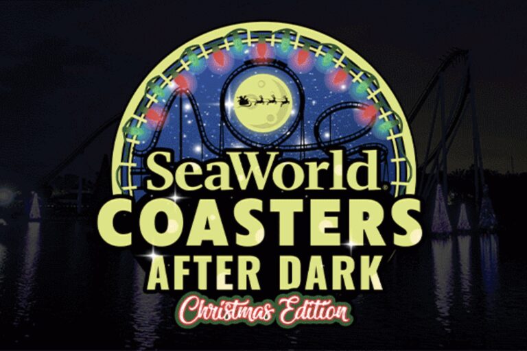 SeaWorld Orlando Unveils ‘Coasters After Dark: Christmas Edition’ for Holiday Thrills