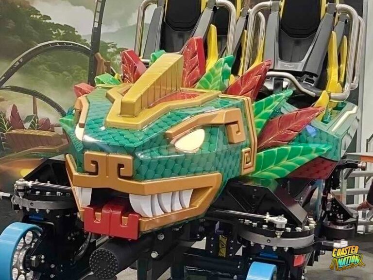 First Look: Vekoma Reveals Tecuani Beast Roller Coaster Car