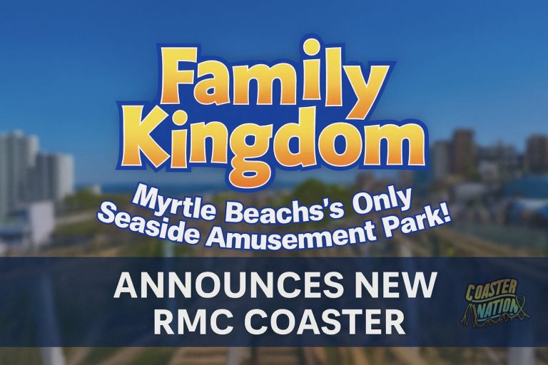 Family Kingdom Reveals New RMC Coaster Coming to Myrtle Beach