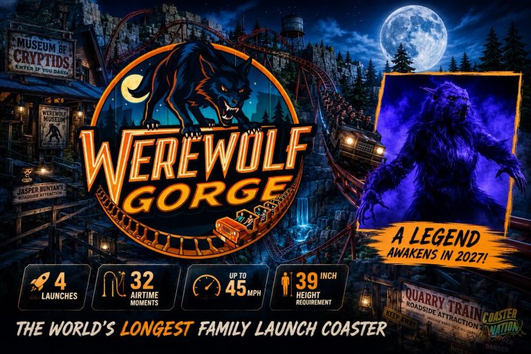 Werewolf Themed Launch Coaster Coming To Six Flags Fiesta Texas